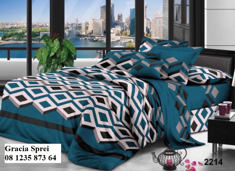 <p>Sprei Disperse Linear J sprei homade dengan bah